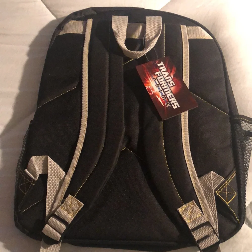 Backpack Transformers new 16" x 12” adjustable padded straps zip FAB Starpoint - Picture 3 of 9